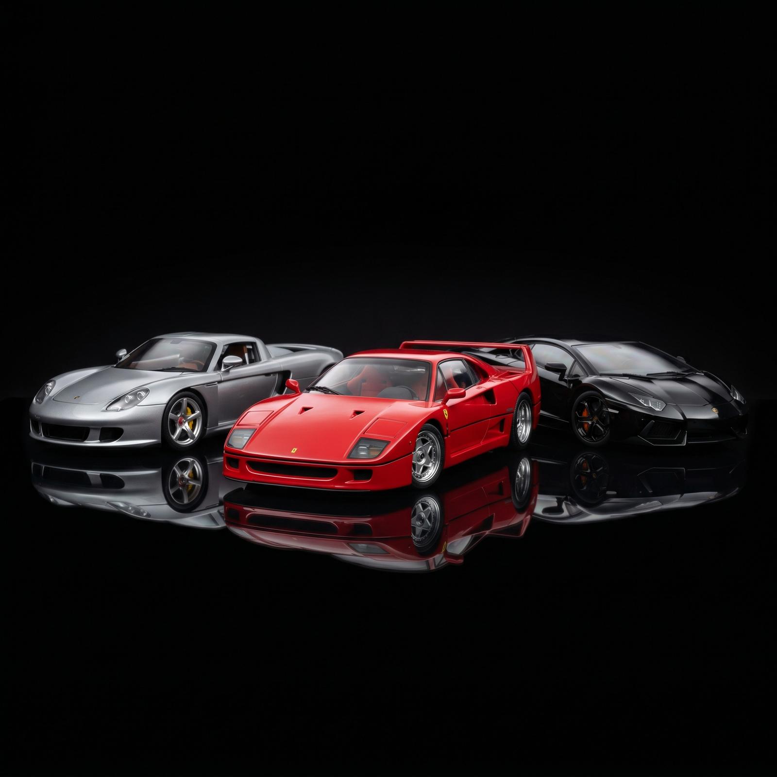 Coches a escala 1:18 recién llegados — selección semanal de Porsche, Lamborghini y Ferrari