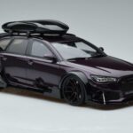 Audi RS6 C7 Avant Con Kit de Carrocería Morado GT Spirit 1:18