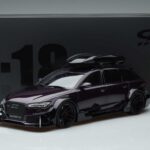 Audi RS6 C7 Avant Con Kit de Carrocería Morado GT Spirit 1:18