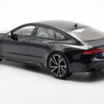 Audi RS7 C8 Sportback Mythos Negro Edición Asia GT Spirit 1:18