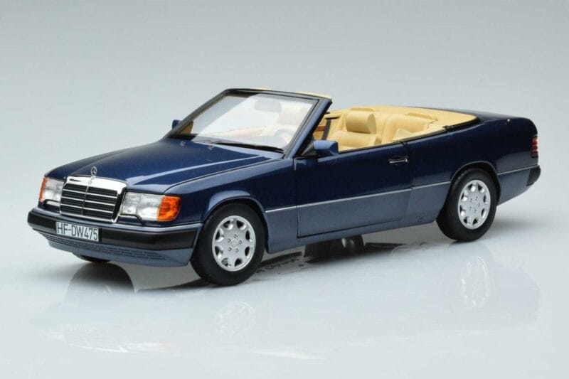 Mercedes 300 CE-24 A124 Cabriolet Nautical Blue Edición Limitada Norev 1:18