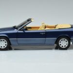 Mercedes 300 CE-24 A124 Cabriolet Nautical Blue Edición Limitada Norev 1:18