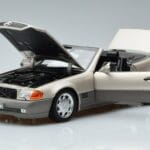 Mercedes 500 SL R129 Plata Ahumado Norev 1:18