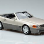 Mercedes 500 SL R129 Plata Ahumado Norev 1:18