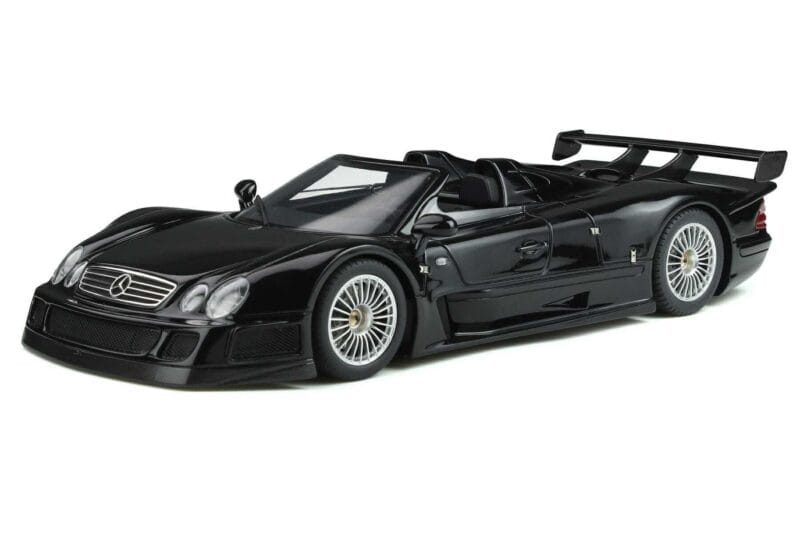 Mercedes CLK GTR Roadster Negro GT Spirit 1:18