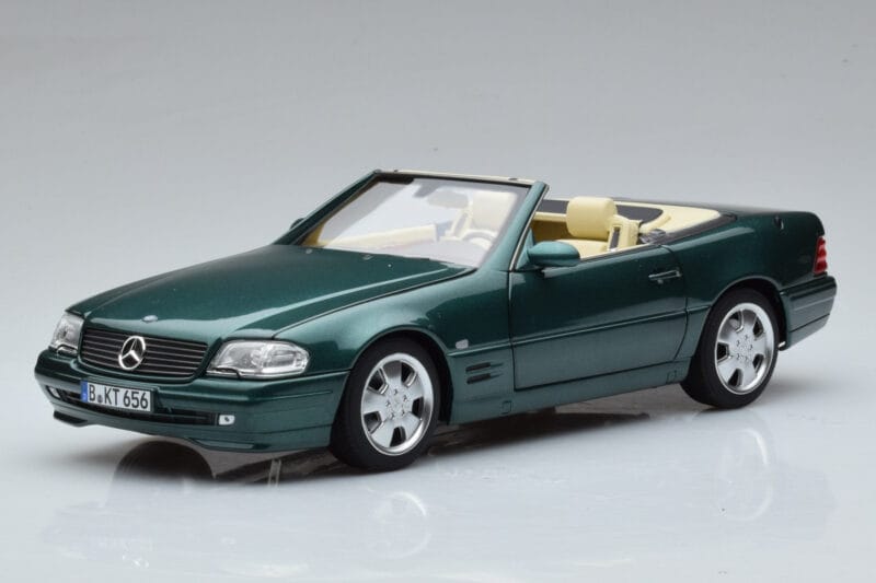 Mercedes SL500 R129 Verde Metálico Norev 1:18