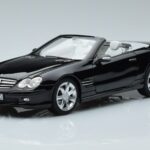 Mercedes SL500 R230 Negro Norev 1:18