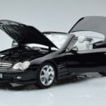 Mercedes SL500 R230 Negro Norev 1:18
