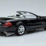 Mercedes SL500 R230 Negro Norev 1:18