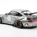 Porsche 911 993 RWB Silver Phantom Edición Asia GT Spirit 1:18