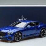 Bentley Bentley Continental GT Coupé Sequin Azul Norev 1:18 1:18 Metal