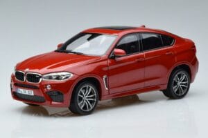 BMW X6M F86 SUV Rojo Norev 1:18