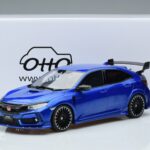 Honda Honda Civic FK8 Type R Hatchback Mugen Azul Otto 1:18 1:18 Resina