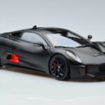 Jaguar Jaguar C-X75 Coupé Negro Almost Real 1:18 1:18 Metal