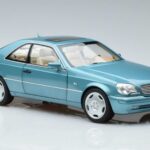 Mercedes Mercedes CL600 C140 Azul Metálico Norev 1:18 1:18 Metal