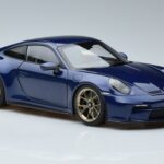 Porsche Porsche 911 992 GT3 Paquete Touring Azul Metálico Norev 1:18 1:18 Metal