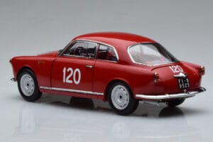 Alfa Romeo Giulietta SV #120 Mille Miglia 1956 Kyosho 1:18 08957A Metal - imagen 6 de 9