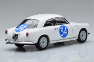 Alfa Romeo Giulietta SV #34 Targa Florio 1960 Kyosho 1:18 08957C Metal - imagen 3 de 9