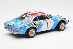 Alpine A110 1600S #1 Nicolas / Vial Winner Tour de Corse 1973 Kyosho 1:18 08485A Metal - imagen 3 de 8