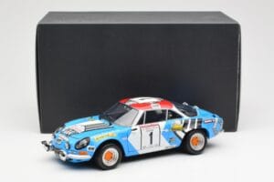Alpine A110 1600S #1 Nicolas / Vial Winner Tour de Corse 1973 Kyosho 1:18 08485A Metal - imagen 8 de 8