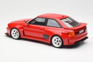 Audi 80 B4 Coupe Prior Design RS2 Rojo Otto 1:18 OT1068 Resina - imagen 5 de 6