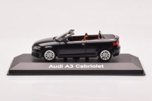 Audi A3 8P Cabriolet Negro Minichamps 1:43 5010803333