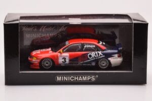 Audi A4 B5 #3 Team Orix Jones Australian Touring Champion 1997 Minichamps 1:43 430961503 Metal - imagen 4 de 4