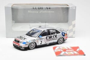 Audi A4 B5 Orix #2 P. Radisch 1998 UT Models 1:18 39872 Metal - imagen 6 de 6