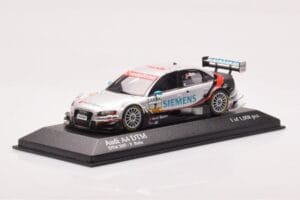 Audi A4 B7 DTM Team Audi Sport Abt #7 F. Biela DTM 2007 Minichamps 1:43 400071797 Metal - imagen 2 de 4