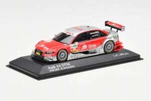 Audi A4 B7 DTM Team Audi Sport Rosberg #18 M. Rockenfeller DTM 2008 Minichamps 1:43 400081718 Metal - imagen 2 de 4