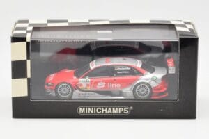 Audi A4 B7 DTM Team Audi Sport Rosberg #18 M. Rockenfeller DTM 2008 Minichamps 1:43 400081718 Metal - imagen 4 de 4