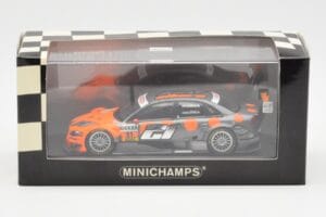 Audi A4 B7 DTM Team Futurecom TME #21 C. Albers DTM 2008 Minichamps 1:43 400089621 Metal - imagen 4 de 4