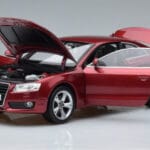 Audi A5 B8 Rojo Granate Norev 1:18 188352 Metal - image 2 of 7
