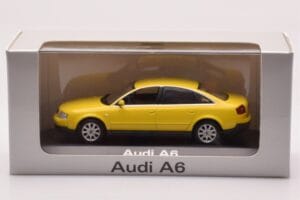 Audi A6 C5 Amarillo Minichamps 1:43 IND47004 Metal - imagen 4 de 4