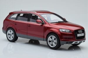 Audi Q7 4L Rojo Granate Kyosho 1:18 09222R Metal - imagen 6 de 8