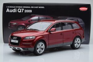 Audi Q7 4L Rojo Granate Kyosho 1:18 09222R Metal - imagen 8 de 8