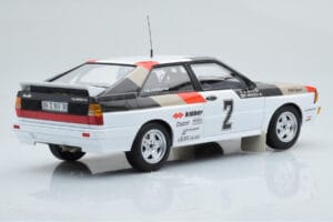 Audi Quattro Audi Sport #1 H. Mikkola / A. Hertz Winners International Swedish Rally 1981 Minichamps 1:18 155811102 Metal - imagen 2 de 6