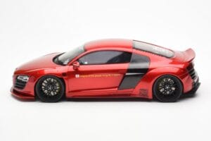 Audi R8 4S Liberty Walk Candy Rojo GT Spirit 1:18 GT892 Resina - imagen 3 de 6