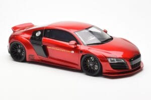 Audi R8 4S Liberty Walk Candy Rojo GT Spirit 1:18 GT892 Resina - imagen 4 de 6