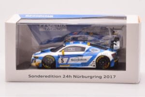 Audi R8 LMS #5 Phoenix Racing M. Busch / C. Moller / C. Madsen / M. Rockenfeller / F. Stippler 24 Hours of Nurburgring 2017 M - imagen 4 de 4