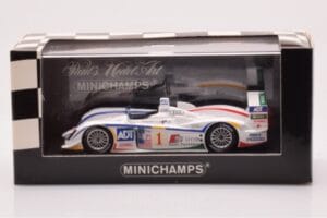 Audi R8 #1 J.J. Lehto / M. Werner GP of Atlanta Winners 2005 Minichamps 1:43 400051391 Metal - imagen 4 de 4
