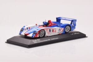 Audi R8 #4 M. Ortelli / J-M. Gounon 1000km Spa 2005 Minichamps 1:43 400051304 Metal - imagen 2 de 4