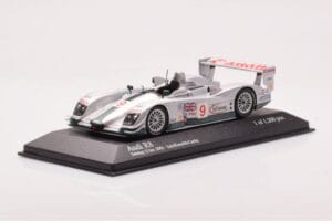 Audi R8 #9 M. Salo / Kane / McCarthy Sebring 12 Hours 2003 Minichamps 1:43 400031399 Metal - imagen 2 de 4