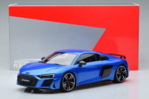 Audi R8 Performance Azul Kengfai 1:18 VAKF-0355 Metal - imagen 10 de 10