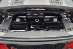 Audi R8 Spyder Performance Nardo Gris Kengfai 1:18 VAKF-0352 Metal - imagen 10 de 11
