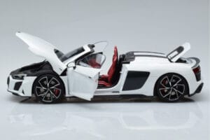 Audi R8 Spyder Performance Blanco Kengfai 1:18 VAKF-0351 Metal - imagen 5 de 11