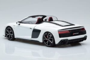 Audi R8 Spyder Performance Blanco Kengfai 1:18 VAKF-0351 Metal - imagen 8 de 11