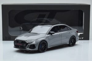 Audi RS3 8Y Sedán Performance Edition Gris GT Spirit 1:18 GT885 Resina - imagen 6 de 6
