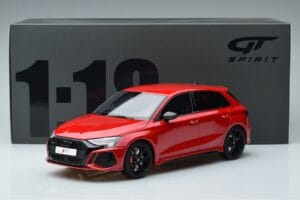 Audi RS3 8Y Sportback Rojo GT Spirit 1:18 GT378 Resina - imagen 6 de 6