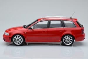Audi RS4 B5 Avant Rojo Otto 1:18 OT1026B Resina - imagen 3 de 6
